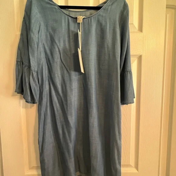 NWT Tommy Bahama All Day Chambray Dress - Picture 3 of 9
